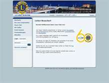 Tablet Screenshot of lions-linz.at